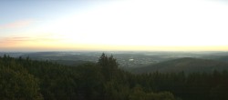 Archiv Foto Webcam Ilmenau - Blick vom Kickelhahn Turm 03:00