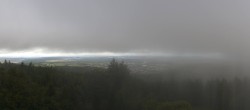 Archiv Foto Webcam Ilmenau - Blick vom Kickelhahn Turm 08:00