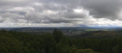 Archiv Foto Webcam Ilmenau - Blick vom Kickelhahn Turm 11:00