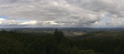 Archiv Foto Webcam Ilmenau - Blick vom Kickelhahn Turm 13:00