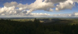 Archiv Foto Webcam Ilmenau - Blick vom Kickelhahn Turm 15:00