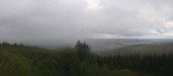 Archiv Foto Webcam Ilmenau - Blick vom Kickelhahn Turm 13:00