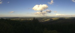 Archiv Foto Webcam Ilmenau - Blick vom Kickelhahn Turm 17:00
