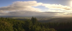 Archived image Webcam Ilmenau - View from the Kickelhahn Tower 08:00
