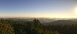 Archiv Foto Webcam Ilmenau - Blick vom Kickelhahn Turm 07:00