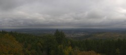 Archiv Foto Webcam Ilmenau - Blick vom Kickelhahn Turm 11:00