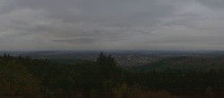 Archiv Foto Webcam Ilmenau - Blick vom Kickelhahn Turm 17:00