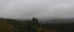 Archiv Foto Webcam Ilmenau - Blick vom Kickelhahn Turm 09:00
