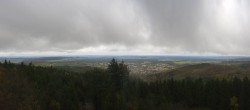 Archiv Foto Webcam Ilmenau - Blick vom Kickelhahn Turm 13:00