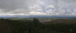 Archiv Foto Webcam Ilmenau - Blick vom Kickelhahn Turm 15:00