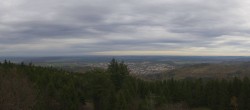 Archiv Foto Webcam Ilmenau - Blick vom Kickelhahn Turm 11:00
