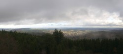 Archiv Foto Webcam Ilmenau - Blick vom Kickelhahn Turm 09:00
