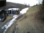 Archived image Webcam Eschenberglifte Niedersfeld the slope 13:00