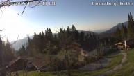 Archiv Foto Webcam Reit im Winkl: Hindenburghütte - Hemmersuppenalm 19:00