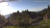 Archiv Foto Webcam Reit im Winkl: Hindenburghütte - Hemmersuppenalm 19:00