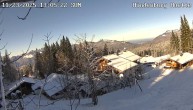 Archiv Foto Webcam Reit im Winkl: Hindenburghütte - Hemmersuppenalm 12:00