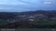Archiv Foto Webcam Grafenau - Blick über die Stadt 16:00