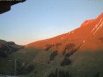 Archiv Foto Webcam Schwarzsee Kaiseregg - Bärghuus Riggisalp 19:00