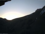 Archiv Foto Webcam Schwarzsee Kaiseregg - Bärghuus Riggisalp 05:00