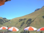Archived image Webcam Schwarzsee Kaiseregg - mountain hut Bärghuus Riggisalp 12:00