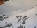 Archived image Webcam Schwarzsee Kaiseregg - mountain hut Bärghuus Riggisalp 13:00