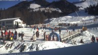 Archived image Webcam Schwarzsee Stalden slope 13:00