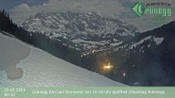 Archived image Webcam Dienten - View Grünegg Alm 23:00