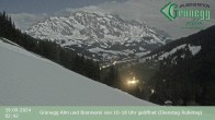 Archived image Webcam Dienten - View Grünegg Alm 01:00