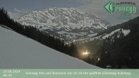 Archived image Webcam Dienten - View Grünegg Alm 03:00