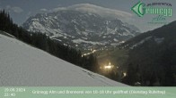 Archived image Webcam Dienten - View Grünegg Alm 21:00