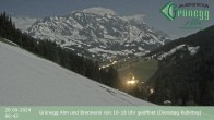 Archiv Foto Webcam Dienten: Ausblick Grünegg Alm 23:00