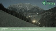 Archived image Webcam Dienten - View Grünegg Alm 23:00