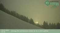 Archiv Foto Webcam Dienten: Ausblick Grünegg Alm 01:00