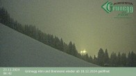 Archiv Foto Webcam Dienten: Ausblick Grünegg Alm 03:00