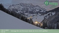 Archiv Foto Webcam Dienten: Ausblick Grünegg Alm 05:00