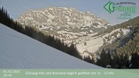 Archived image Webcam Dienten - View Grünegg Alm 13:00