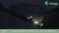 Archived image Webcam Dienten - View Grünegg Alm 23:00