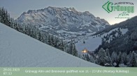 Archiv Foto Webcam Dienten: Ausblick Grünegg Alm 06:00