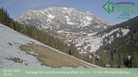 Archiv Foto Webcam Dienten: Ausblick Grünegg Alm 13:00