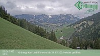 Archiv Foto Webcam Dienten: Ausblick Grünegg Alm 13:00