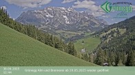 Archiv Foto Webcam Dienten: Ausblick Grünegg Alm 11:00