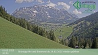 Archived image Webcam Dienten - View Grünegg Alm 09:00