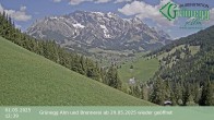Archiv Foto Webcam Dienten: Ausblick Grünegg Alm 11:00
