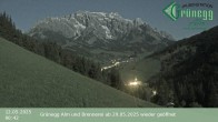 Archiv Foto Webcam Dienten: Ausblick Grünegg Alm 23:00