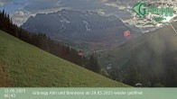 Archiv Foto Webcam Dienten: Ausblick Grünegg Alm 05:00