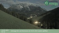 Archiv Foto Webcam Dienten: Ausblick Grünegg Alm 23:00