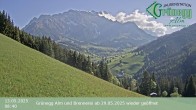 Archiv Foto Webcam Dienten: Ausblick Grünegg Alm 07:00