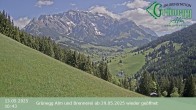 Archiv Foto Webcam Dienten: Ausblick Grünegg Alm 09:00
