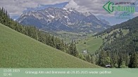 Archiv Foto Webcam Dienten: Ausblick Grünegg Alm 11:00