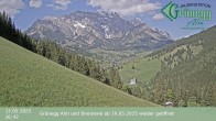 Archiv Foto Webcam Dienten: Ausblick Grünegg Alm 15:00